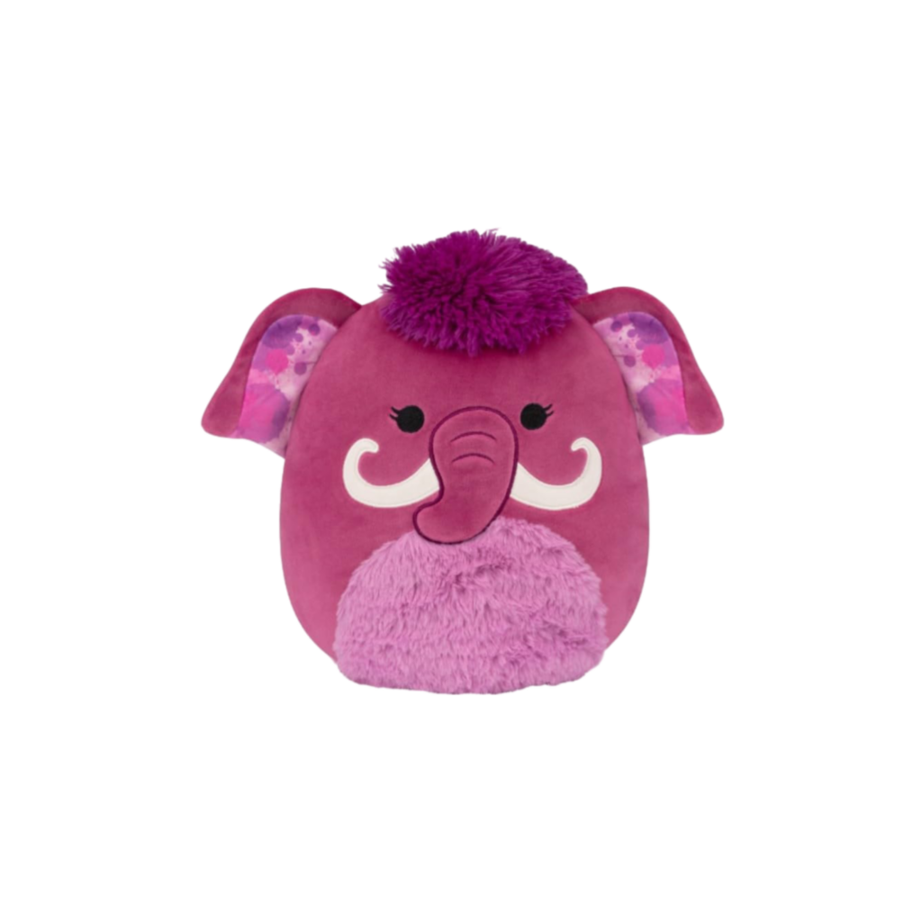 Squishmallows Medium Plush 12" Sqm Magdalena -Magenta Woolly Mammoth