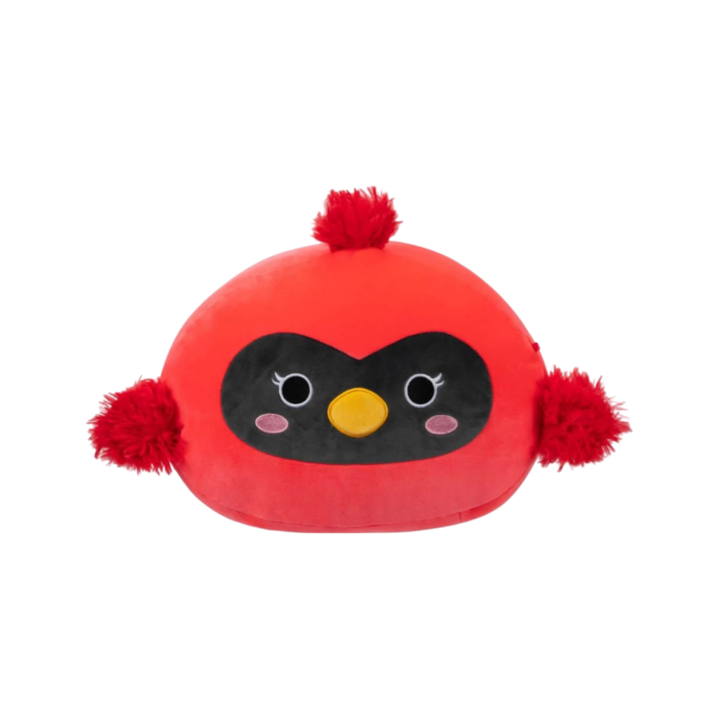 Squishmallows Medium Plush 12" Sqm Cazlan - Red Cardinal