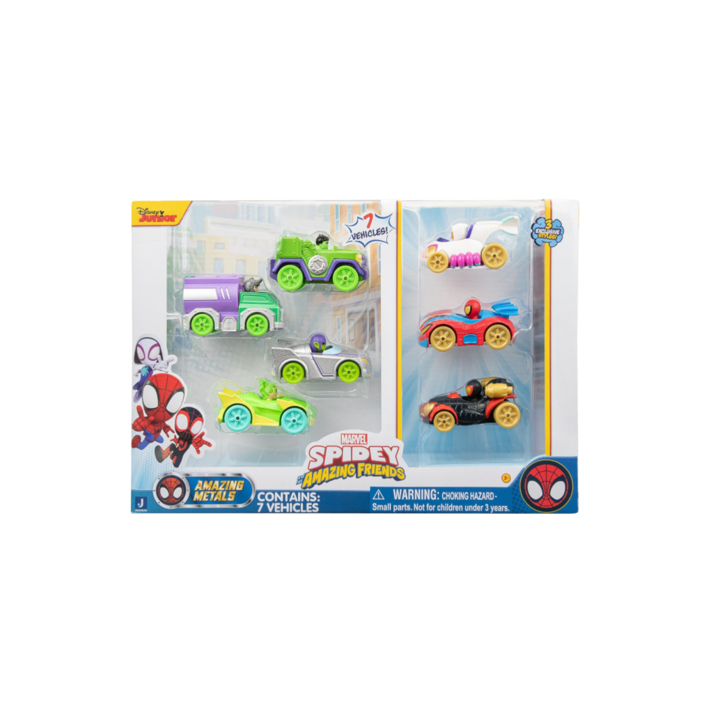 Disney Spidey & Amazing Friends Amazing Metal Multi 8Pack