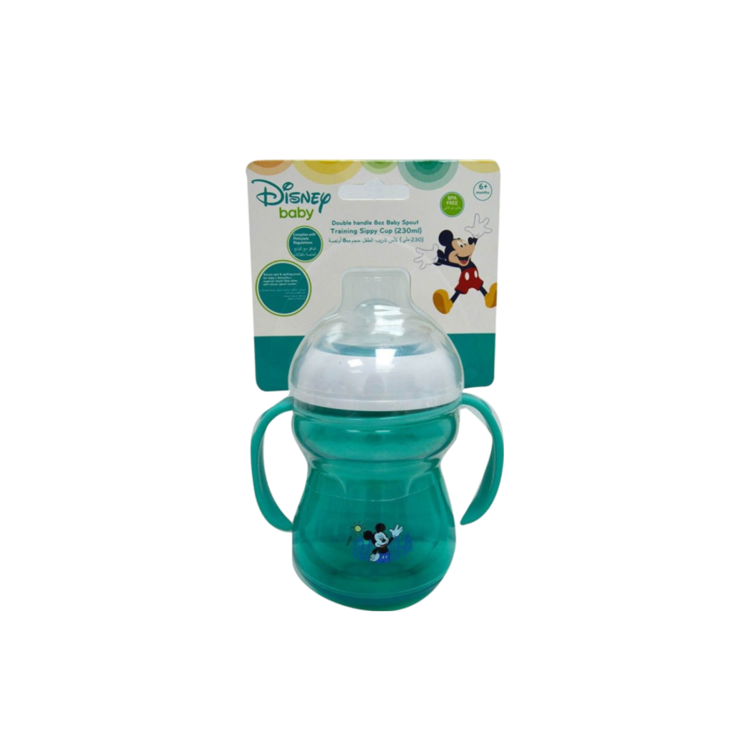 Disney - Baby Spout Cup With Handle 12 Months+, 230Ml, - Mickey Mouse