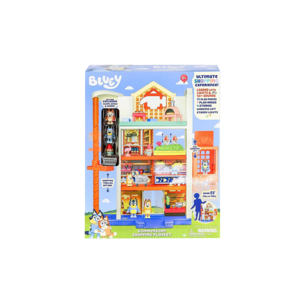 Bluey Hammerbarn Shopping Playset