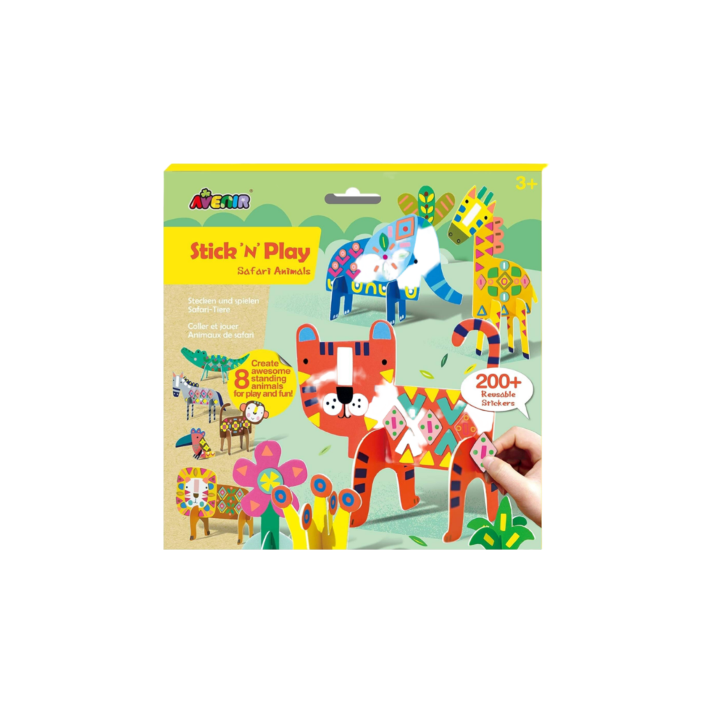 Avenir Stick N' Play - Safari Animals