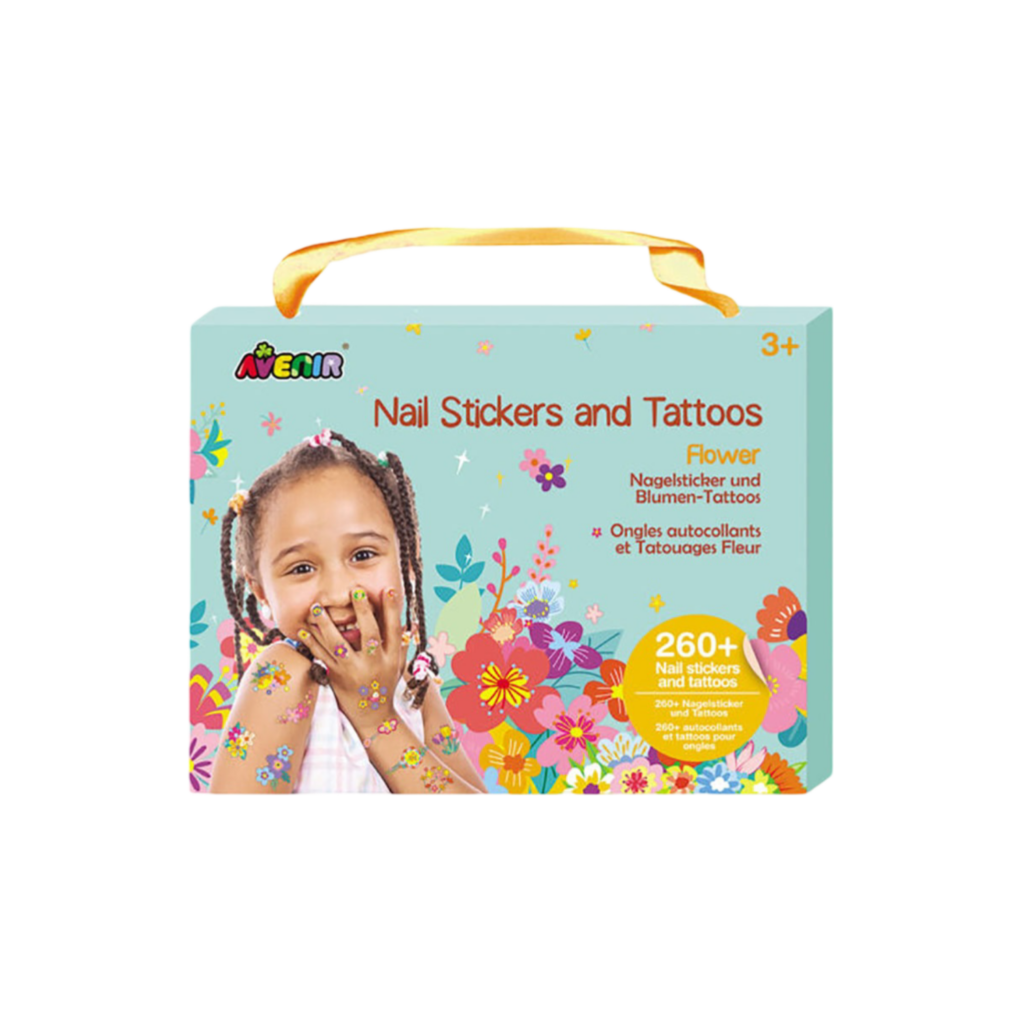 Avenir Nail Stickers And Tattoos - Flowers