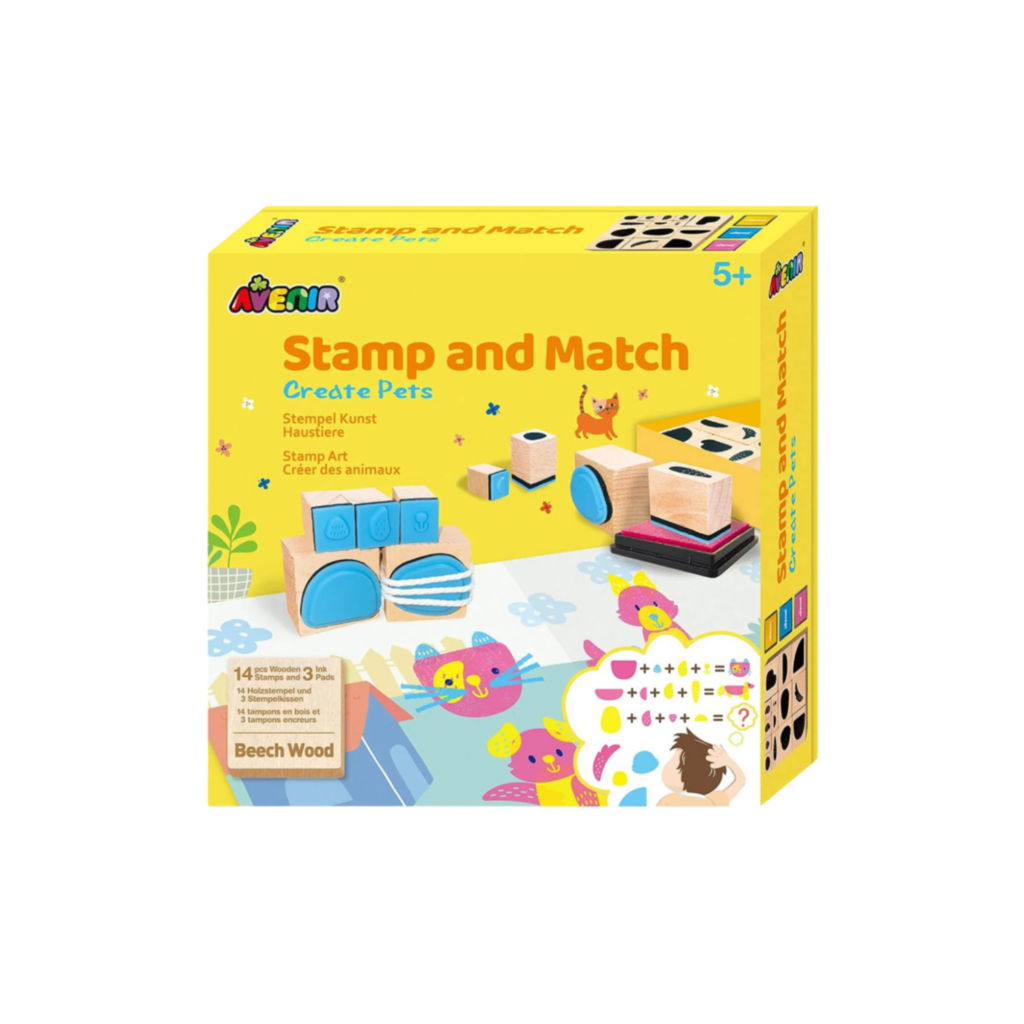 Avenir Stamp And Match - Create Pets