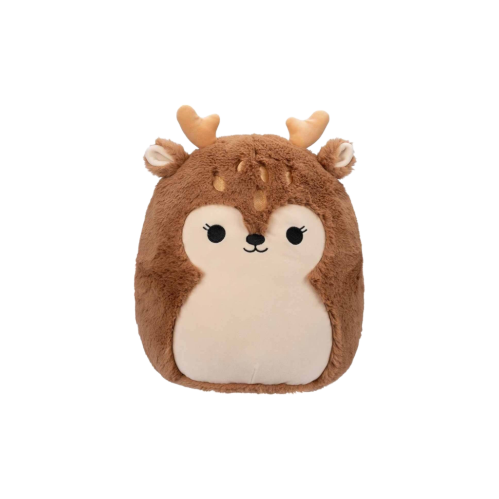 Squishmallows Sqcr04176 Medium Plush Dawn- Brown Fawn - Fuzzamallow 12"