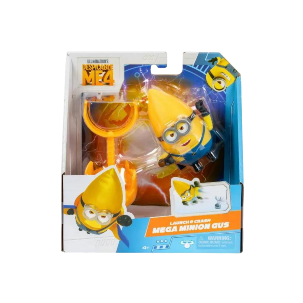 Despicable Me 4 Mg Minions 4 Inch Action  Figure - Gus