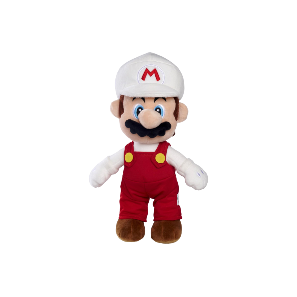 Simba Super Mario Suma Fire Mario Plush, 30Cm