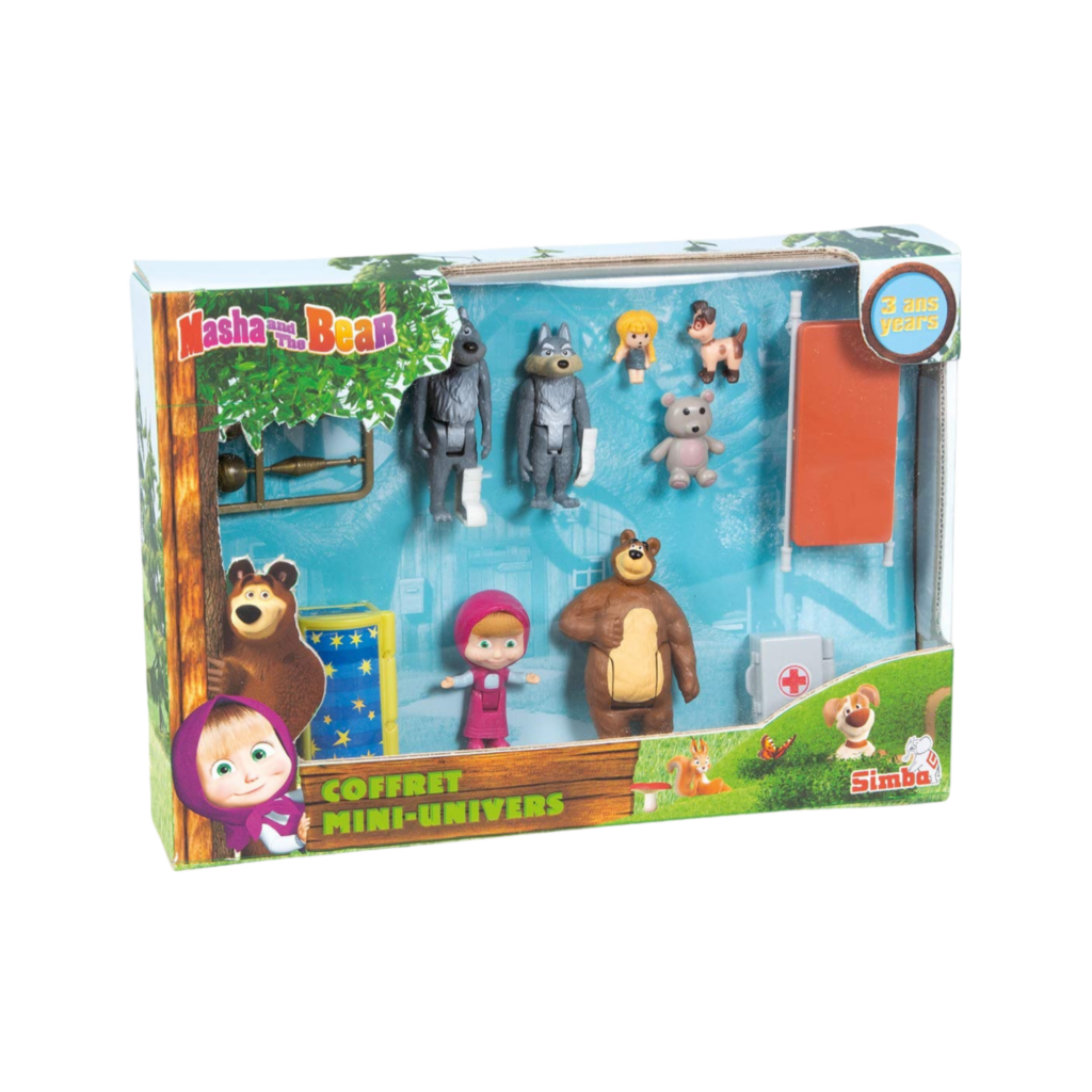 Simba Masha Mini Figurines Set