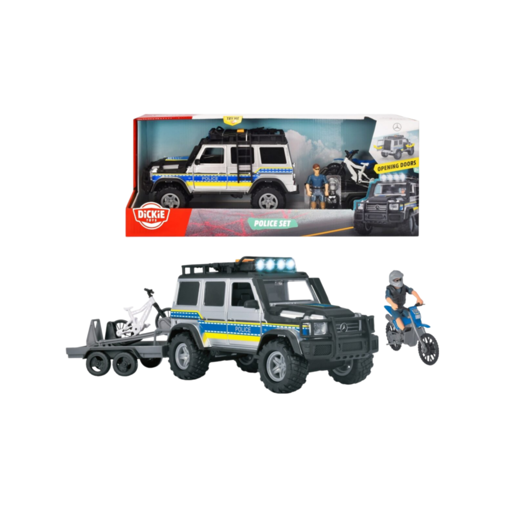 Dickie Mercedes Police Set