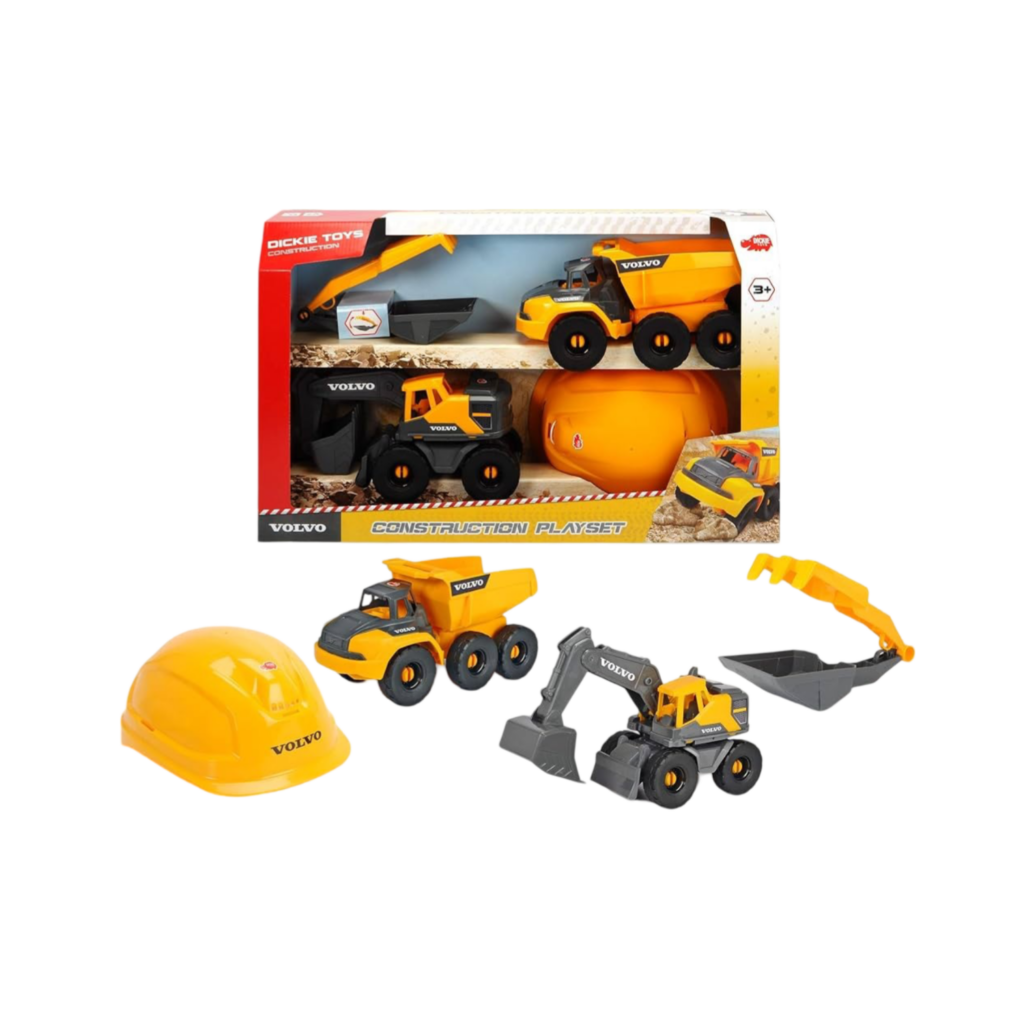 Dickie Volvo Construction Playset