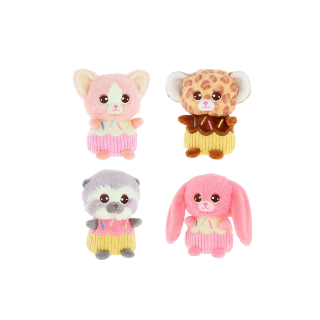 Keel Toys 16Cm Bakery Cupcakes 4 Assorted (Scented)