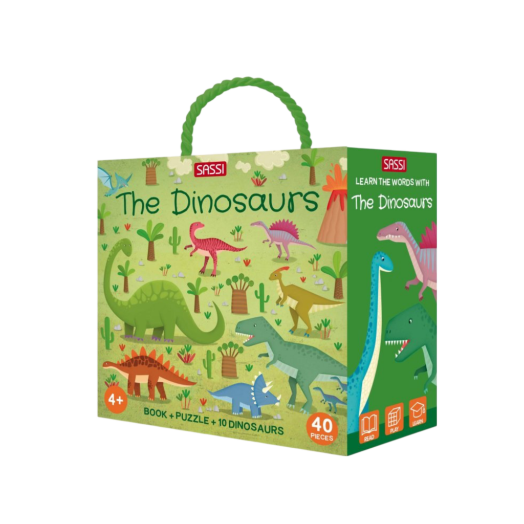 Sassi Q-Box  The Dinosaurs