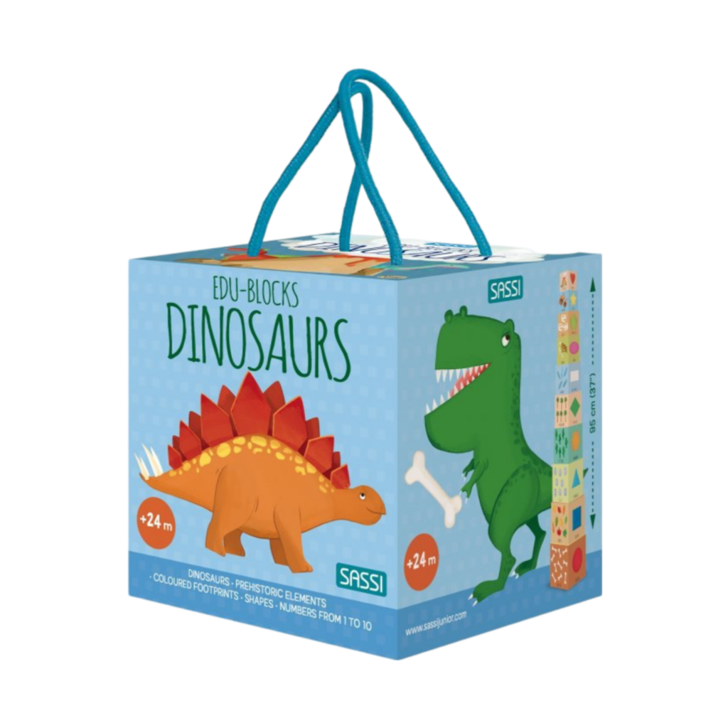 Sassi Edu Blocks  Dinosaurs
