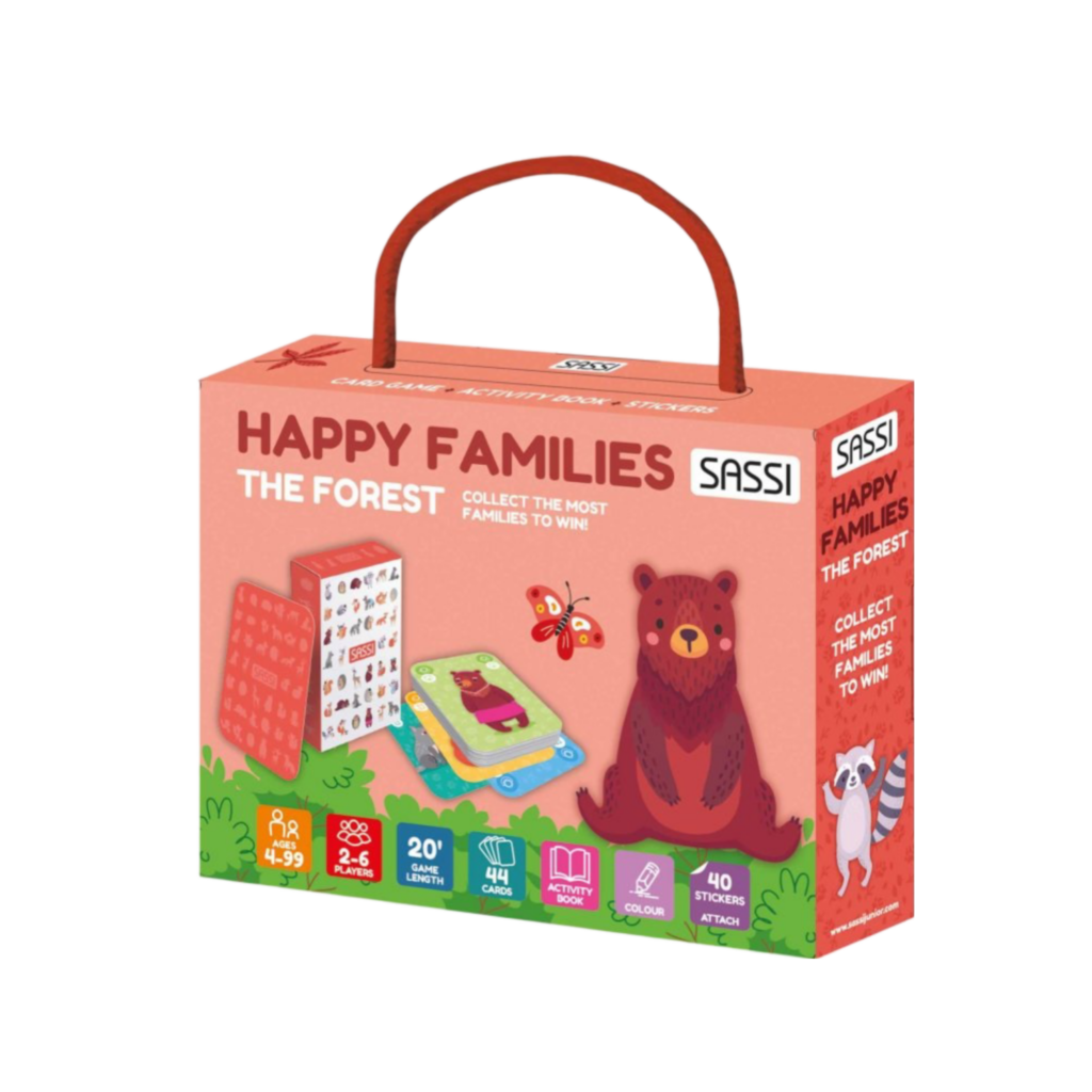 Sassi Card Games - Happy Families. The Forest