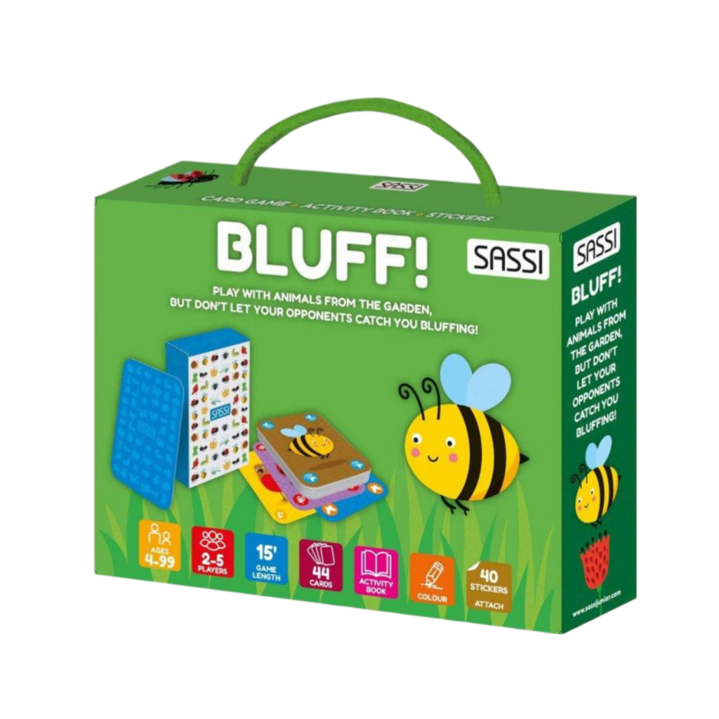 Sassi Card Games - Bluff! The Garden