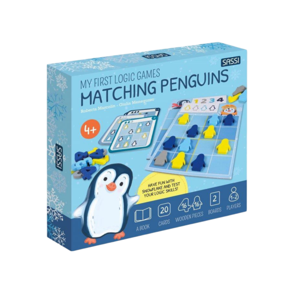 Sassi My First Logic Games - Matching Penguins