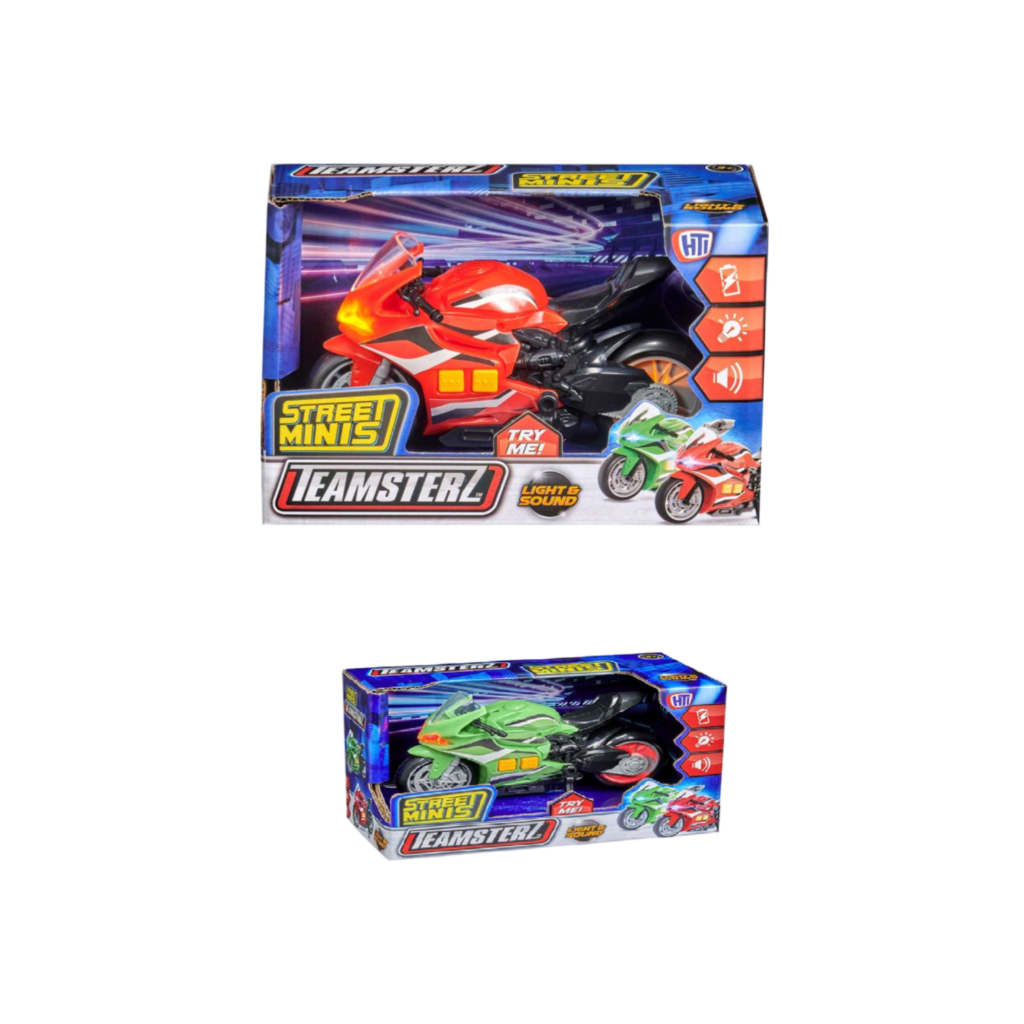 Teamsterz Street Minis Light & Sound Motorbike