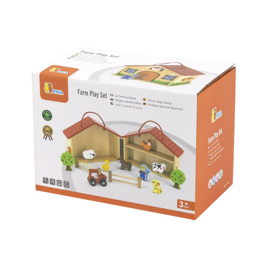 Viga Farm Play Set