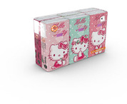 Stor Hello Kitty Handkerchiefs - 6 X 9