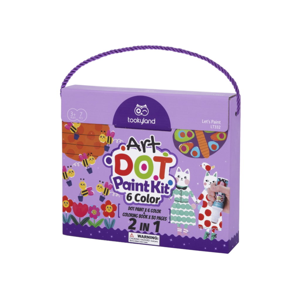 Tooky Toy Dot Paint Kit - 6 Color