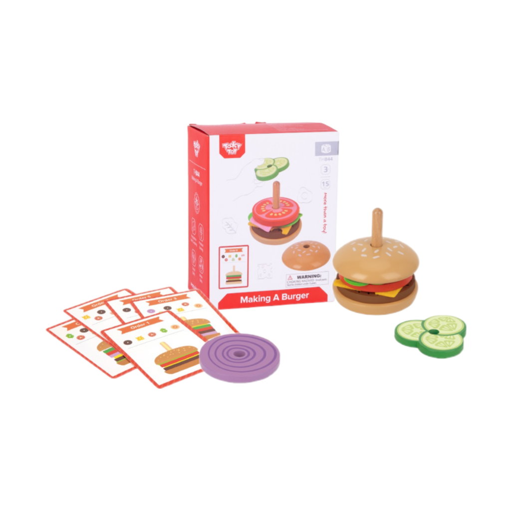 Tooky Toy Making A Burger