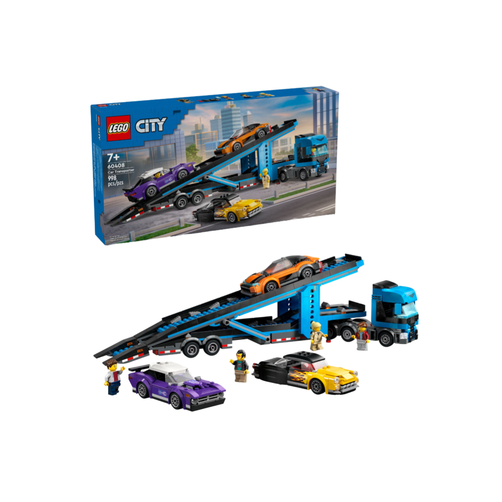 Lego 60408 Car Transporter Truck With S.. V29
