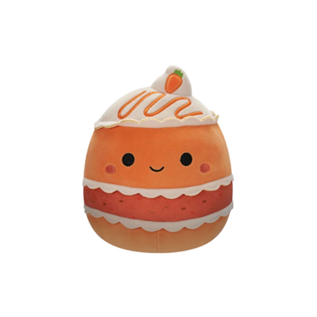 Squishmallows 7.5"  Scooter The Carrot Cake