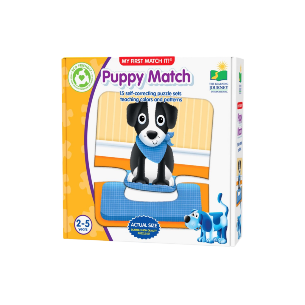 The Learning Journey My First Match It - Puppy Match