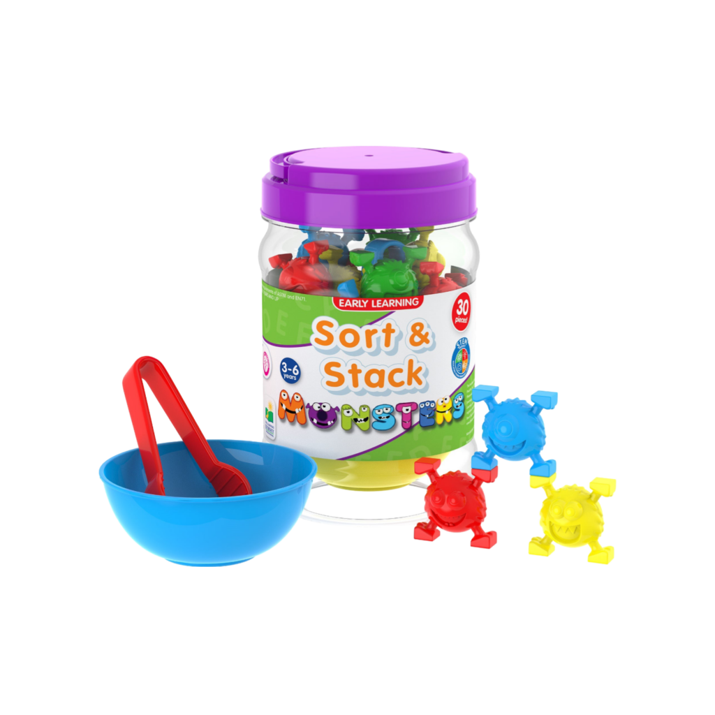The Learning Journey Sort & Stack Monsters