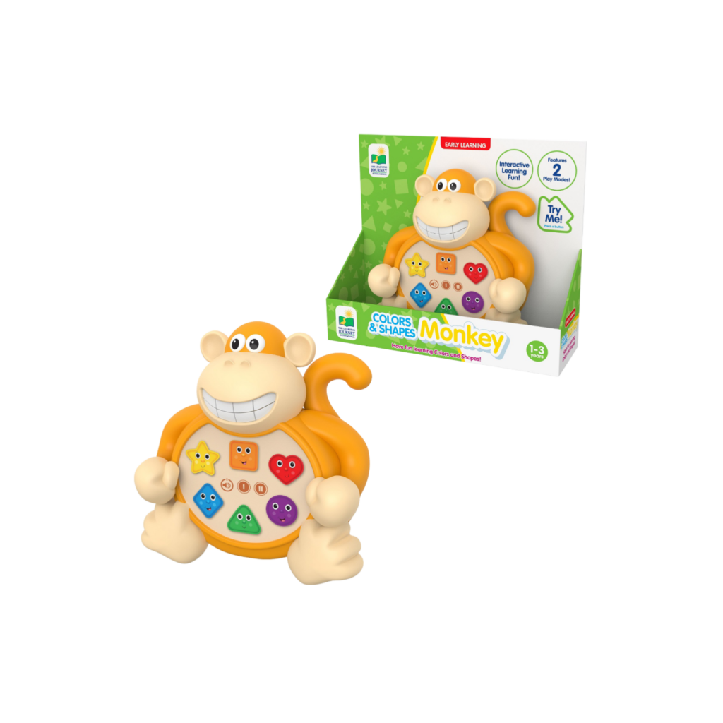 The Learning Journey Early Learning Animals - Colors & Shapes Monkey