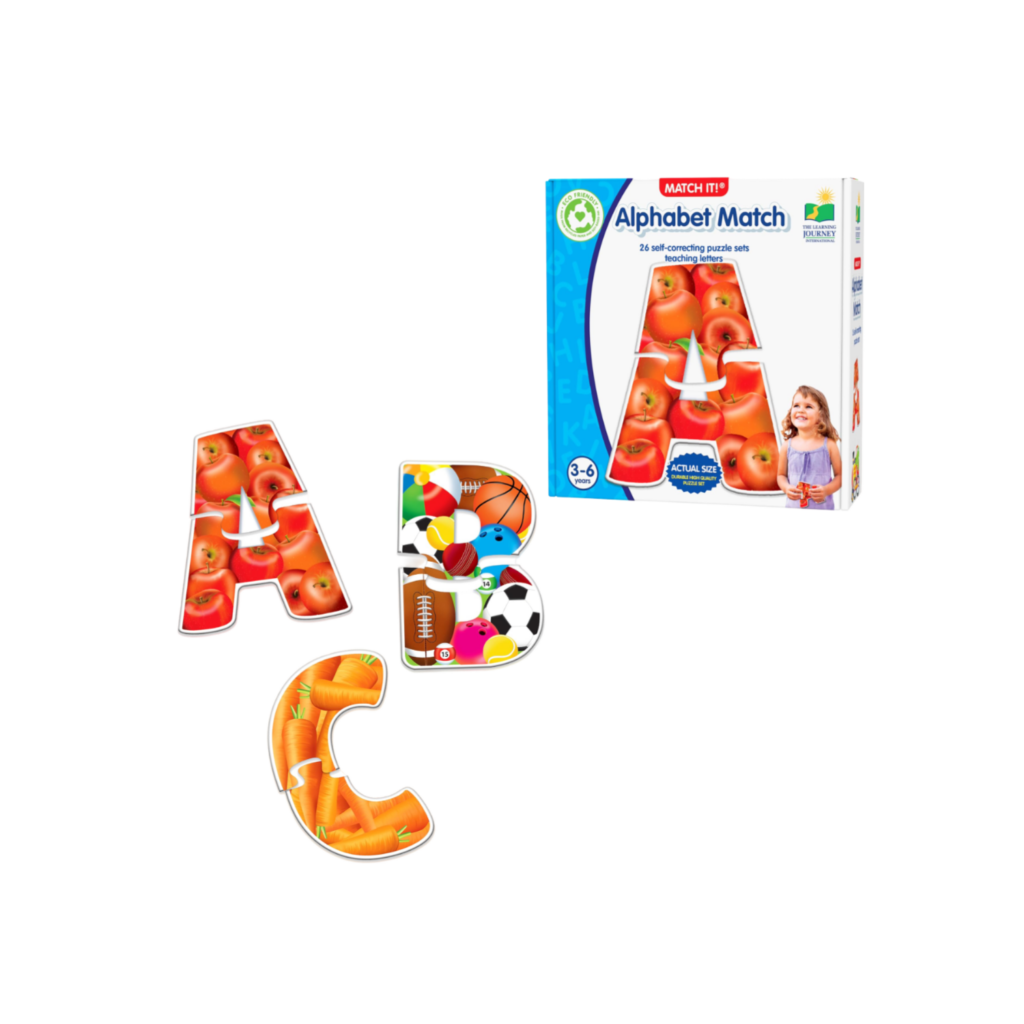 The Learning Journey Match It! - Alphabet Match