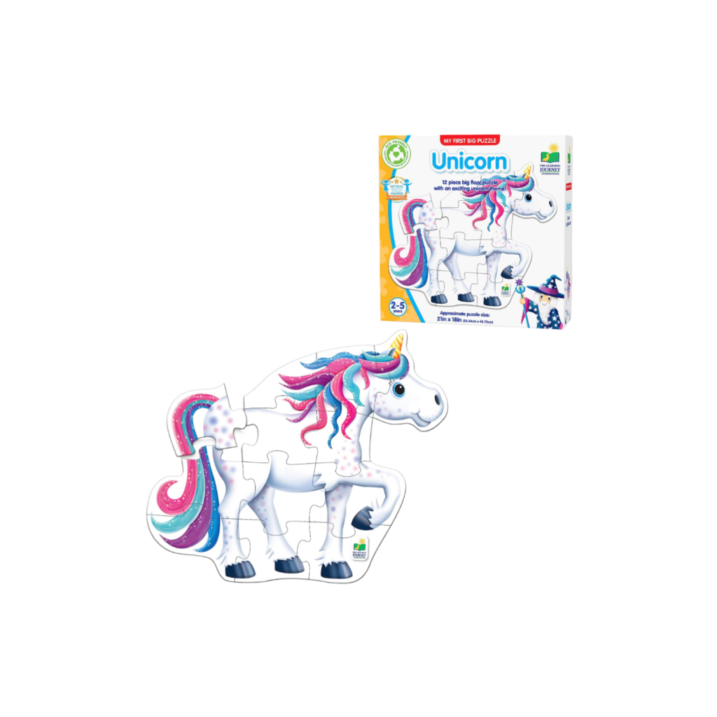 The Learning Journey My First Big Floor Puzzle - Unicorn