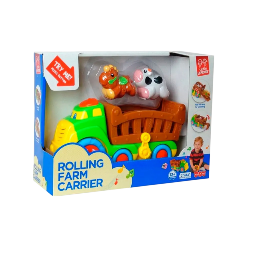 Little Learner B/O Rolling Farm Carrier