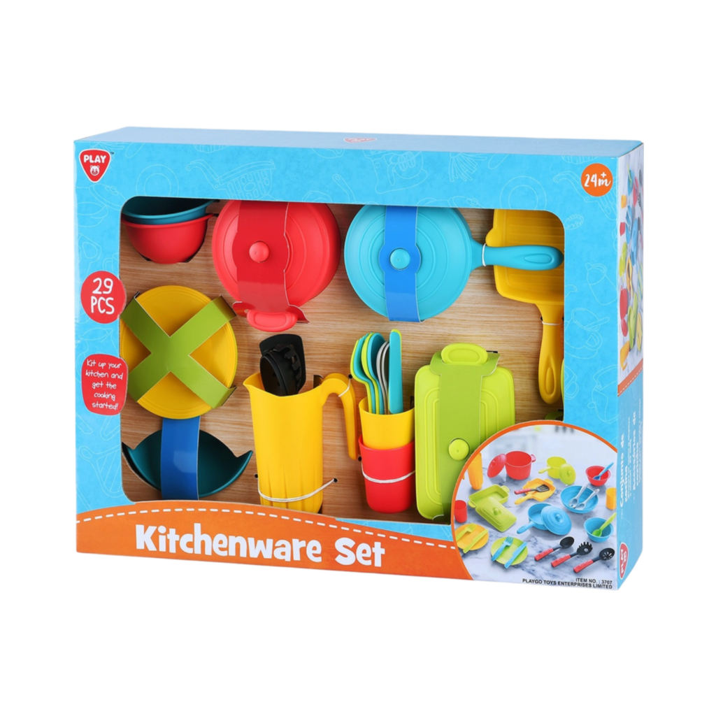 Playgo Kitchenware Set - 29 Pcs