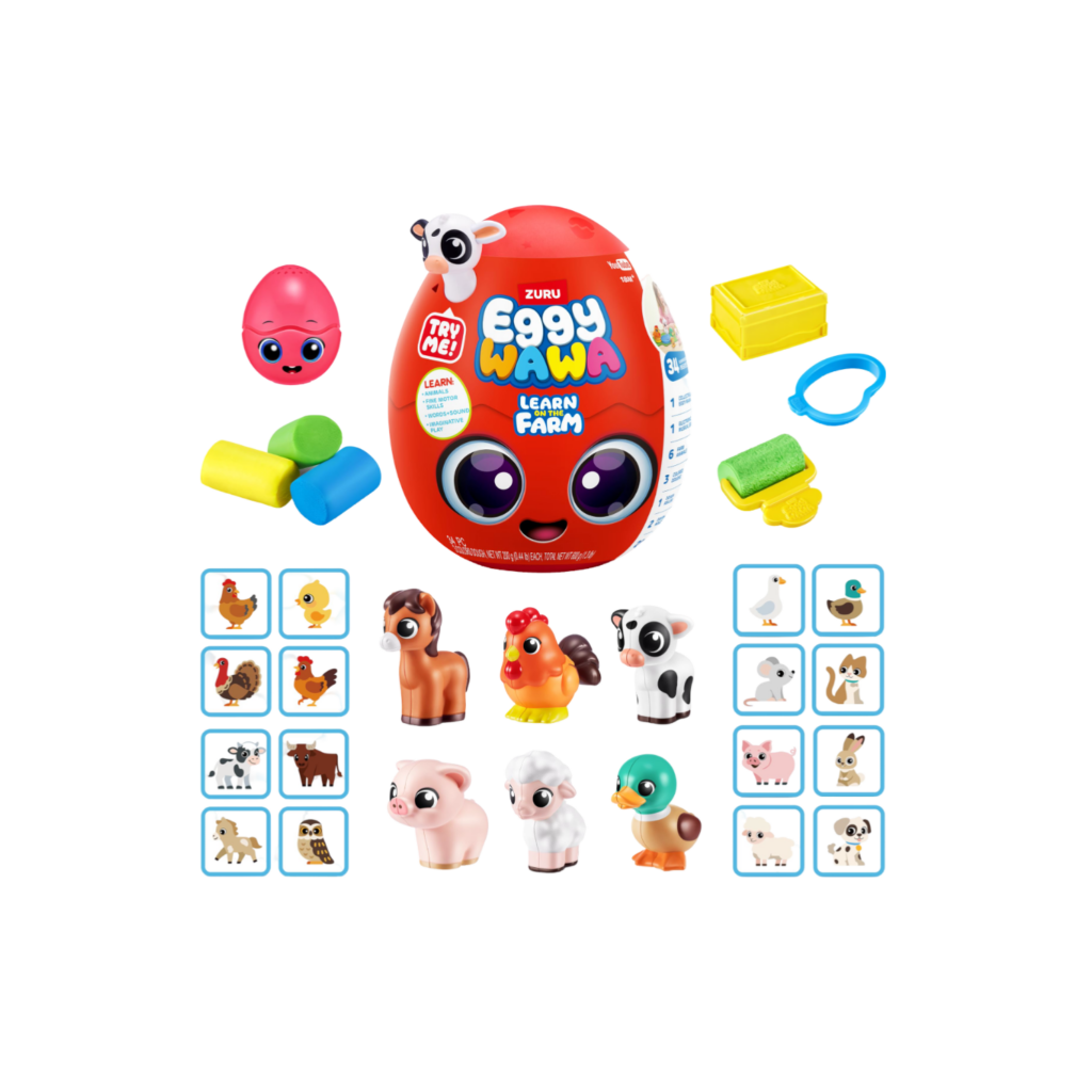 Zuru Eggy Wawa Farm Animals Surprise Egg S1