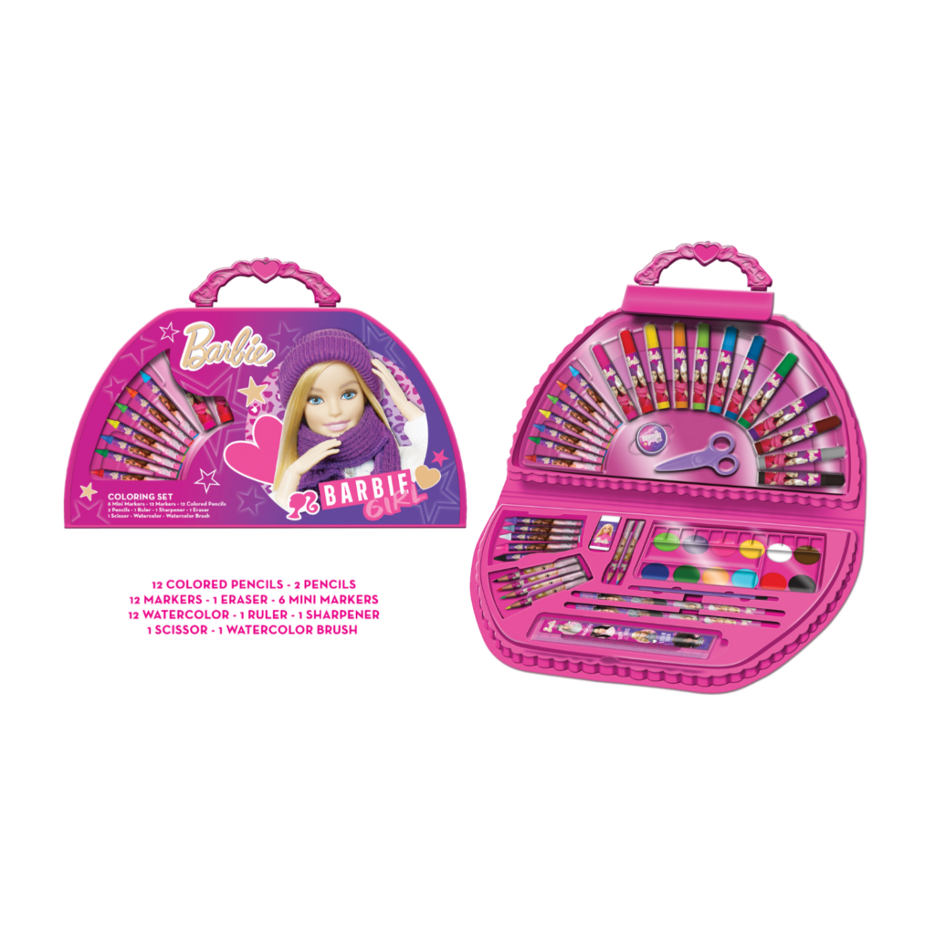 Barbie Coloring Set