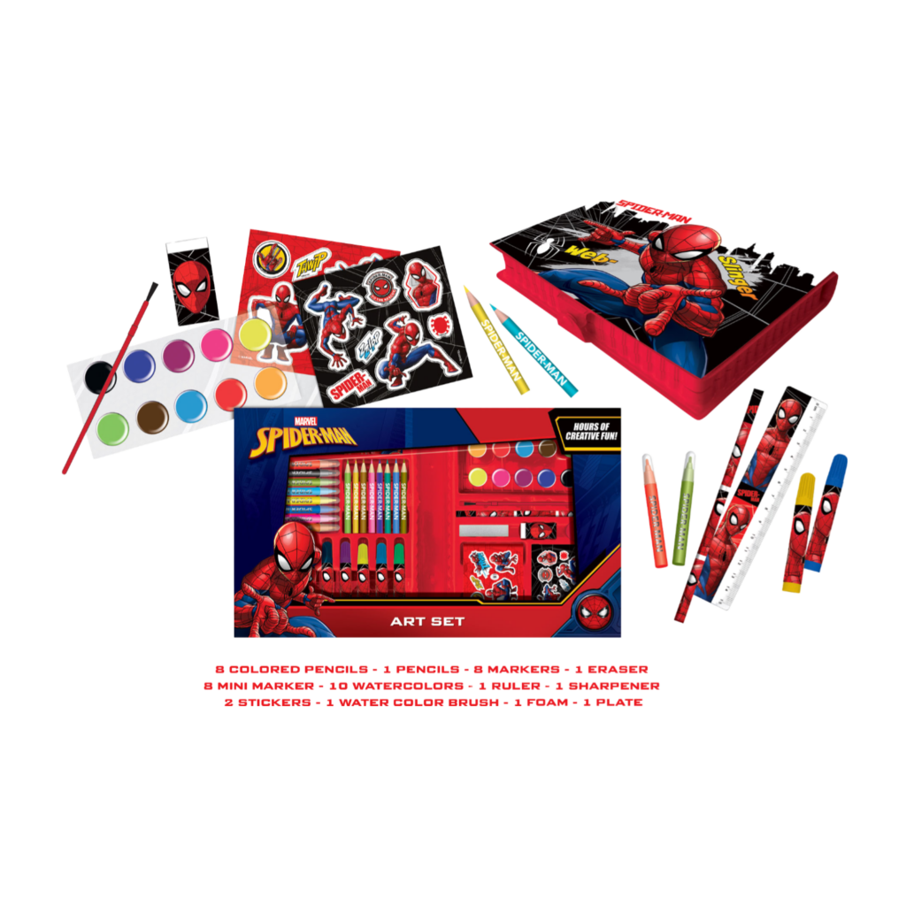 Marvel Spiderman Art Set