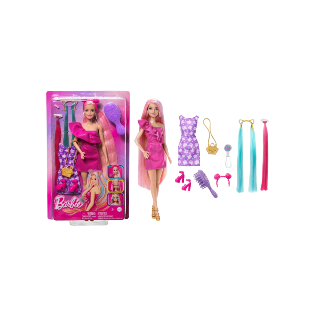 Mattel Barbie ️ Fun & Fancy Hair Cat Doll - Caucasian