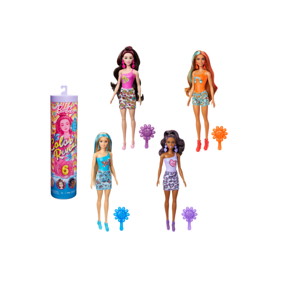 Mattel Barbie Color Reveal Mattel Barbie Rainbow Groovy Series