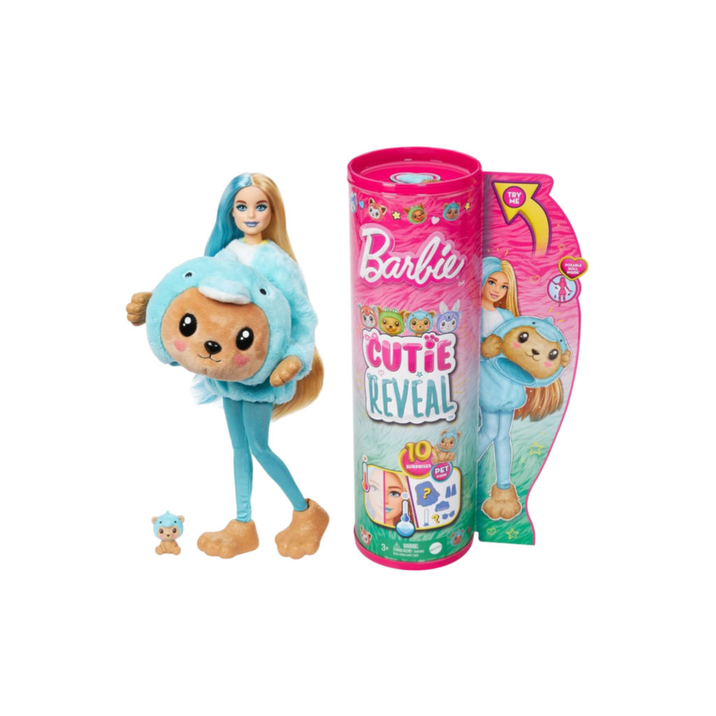 Mattel Barbie Cutie Reveal  Costume Cuties Series - Teddy Dolphin
