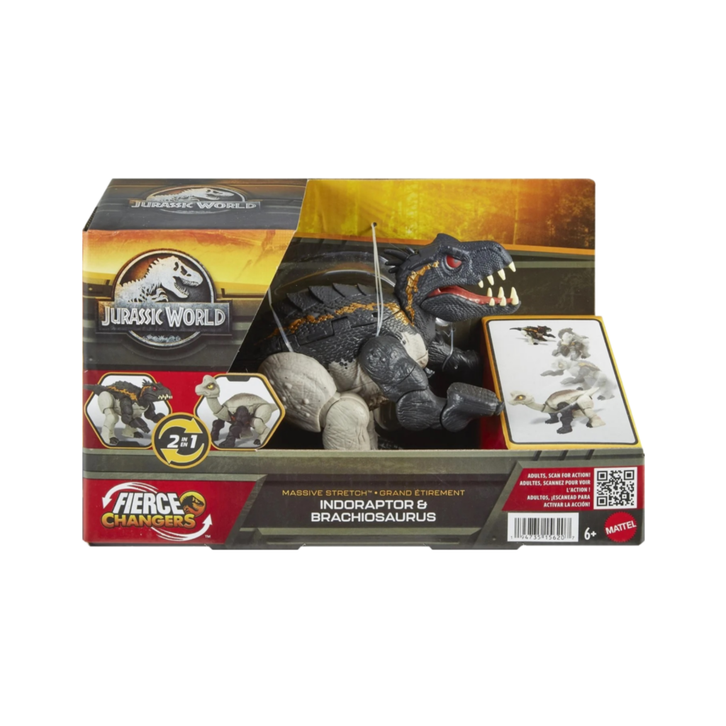 Mattel Jurassic World Fierce Changers - Mega Stretch Assorted