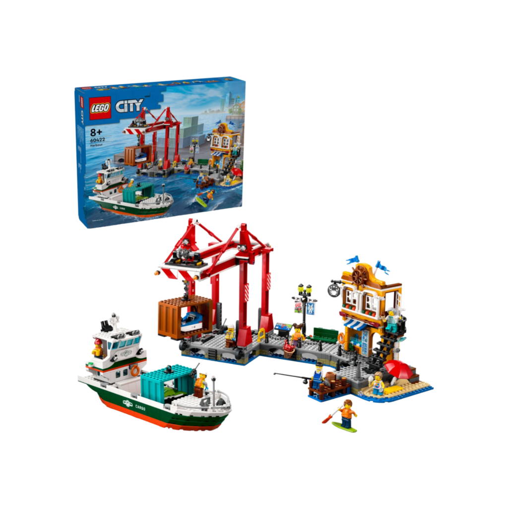 Lego City 60422 Seaside Harbor With Cargo Ship V29
