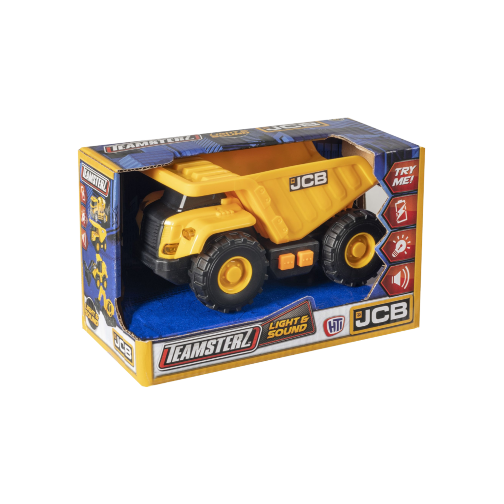 Teamsterz Jcb Small Light & Sound Dump Truck