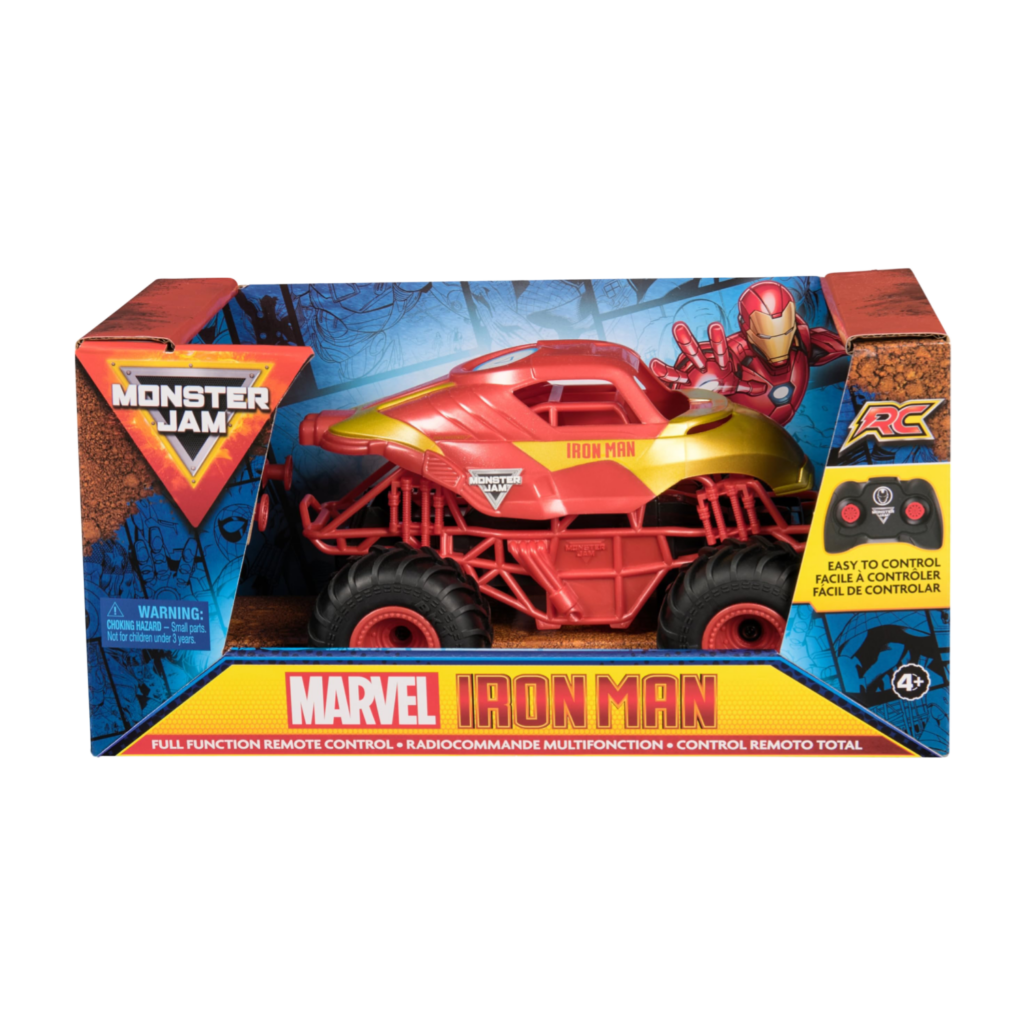Spin Master Monster Jam Rc 1:24 Marvel Iron Man