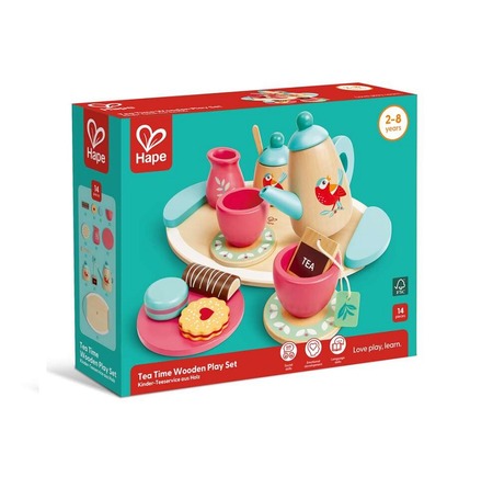 Hape  Tea Time Wooden Play Set