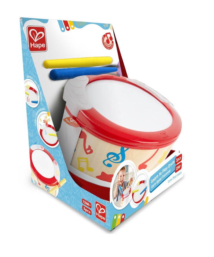 Hape  Learn With Lights Drum