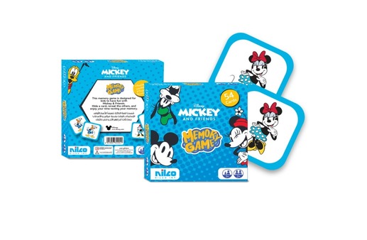 Nilco Disney  Memory Game Mickey And Friends