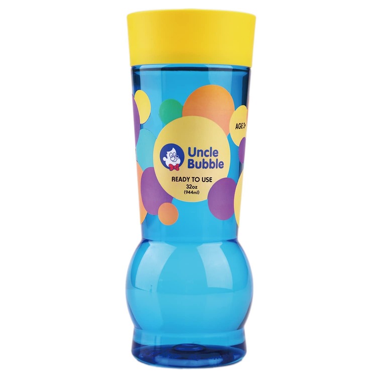 Uncle Bubble Refill Bubble Solution 32Oz (1 Liter)