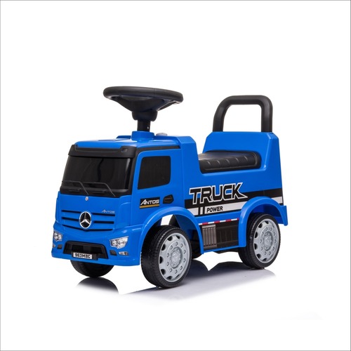 Moon Juvenile Mercedes Benz Police Licensed - Foot To Floor Ride On For 12 To 36 Months - Blue