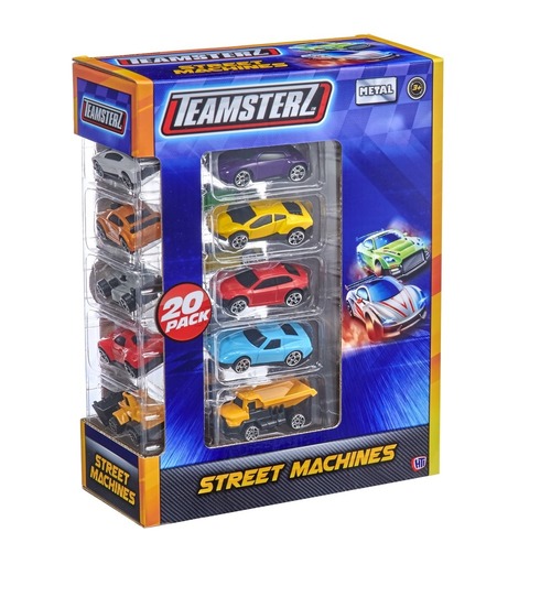Teamsterz Street Machines Die Cast 20Pcs (Each Sold Separately)